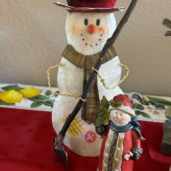 Christmas Snowmen Grouping - Picture 2 of 14